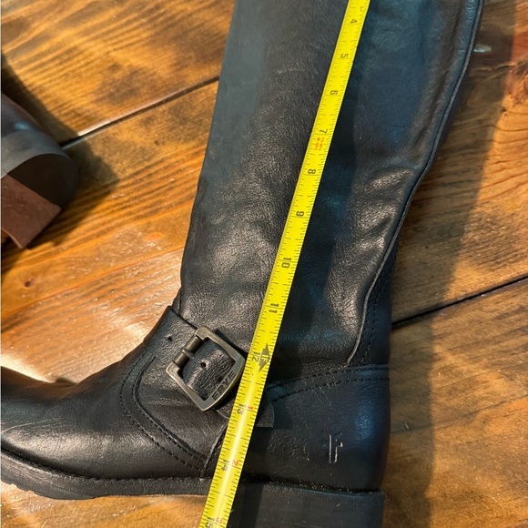 Frye Veronica Slouch Tall Riding Boots 14” shaft 100% leather Size 7.5 - Picture 8 of 13
